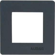 Cover frame+steel mouting sub-frame 1unit black