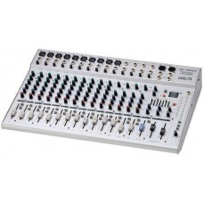 6 mono 4 stereo kanaals mengtafel in 4 bussen met