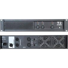 Triphonic ampli 2*300w + 600w bass, cross  2u