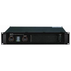 2-kanaals versterker 2x340w/4ohm,  2u