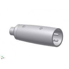 Adapter van RCA-Cinch fem. naar XLR mal.