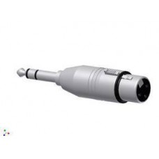 Adapter XLR fem. - jack stereo mal.