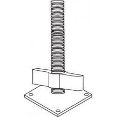 Adjustable stage leg base, prijs per stuk