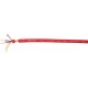 Micro kabel 2x0.12mm rood 100m