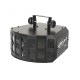 DMX-gestuurd Led effect met 2 x 3W RGB led
