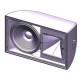 High Power 2-Way All Weather Loudsp.1x15i LF+ horn