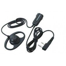 Speldmicrofoon met oortelefoon en PTT