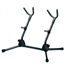 Double saxophone stand