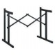 18880Table-style keyboard height adjustable black