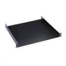 19 inch  Rack Shelf black 2 300 mm