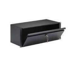 49104 Rackmount lockbox black