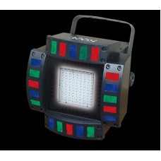 Effet multifaisceaux 2x9W leds 5 cnx DMX