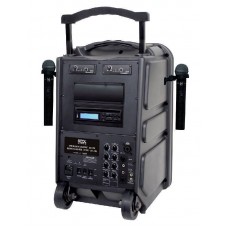 Voyager 100W ABS portable speaker + 2 micro's
