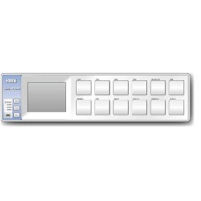 Slim-Line PadController, 2 responsive Trigger Pads