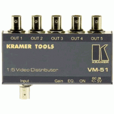 1:5 Video Distributor, 360 MHz