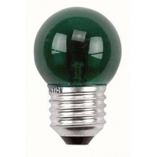 STAND 15W 240V G45  GREEN CLEAR SHOWTEC E27