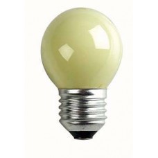 STAND 15W 240V G45 YELLOW FROSTED SHOWTEC E27