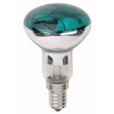 REFL R80 40W 240V GREEN SHOWTEC E14