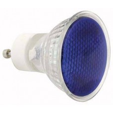 PAR16 50W 240V FL GE GU10 BLUE