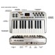 Oxygen 8v2: 25-Key USB MIDI Controller