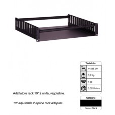 19inch verstelbare rack adapter 2 HE