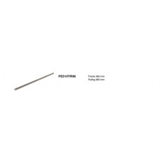 Diagonale stang 960mm, 570-1000mm podiumpoot alu