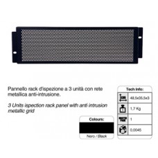 19inch ventilatie paneel  3 HE