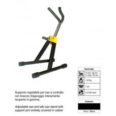 Saxofoon standaard, verstelbaar in hoogte  33-35cm