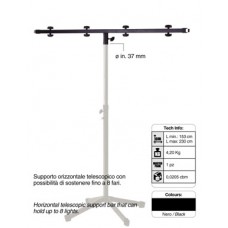 Horizontale ophangbalk voor lampen 153-230cm