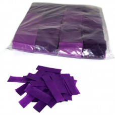 Slowfall Confetti Rectangle 55x17mm Purple 1kg