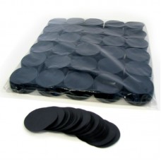 Slowfall Confetti Rounds Ø55mm - Black 1 kg