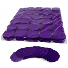 Slowfall Confetti Rounds Ø55mm - Purple 1 kg