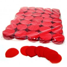 Slowfall Confetti Rose Petals Ø55mm Red 1kg