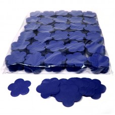 Slowfall Confetti Flowers Ø55mm -D. Blue 1 kg