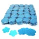 Slowfall Confetti Flowers Ø55mm -L. Blue 1 kg