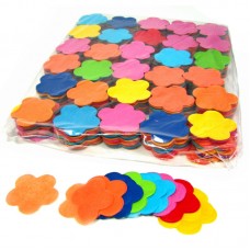 Slowfall Confetti Flowers Ø55mm -Multic.1 kg