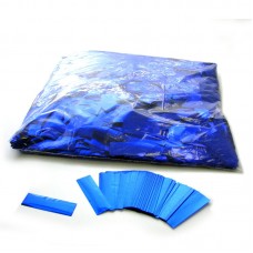 Metallic Confetti Rectangles 55x17mm Blue 1kg