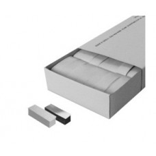 Confetti  Rectangle 55x17mm White/Silv 500gr