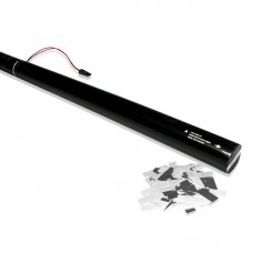 El. Confetti Cannon 80cm - WHITE/SILVER