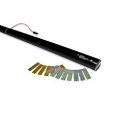 El. Laser Confetti Cannon 80cm Gold