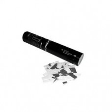 Handheld confetti canon 28cm White/Silver