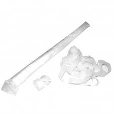 Streamers 10mx1,5cm White 32pcs
