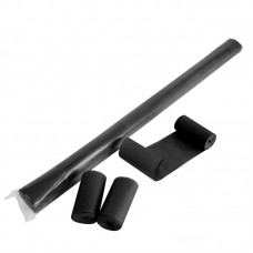 Streamers 10mx5cm Black 10pcs