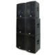 Complete actieve set 4x300W bas + 2x400W top