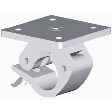 Wall base with coupler for 50mm tubes