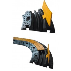Cable Bridge PC100, 2 channels, corner 30°