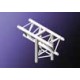 Trio 290 corners 3 ways T90° style vertical