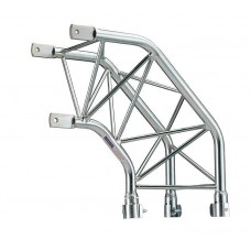Small 150mm steel truss 2 ways 90° corner