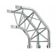 Small 150mm steel truss 2 ways 90° corner