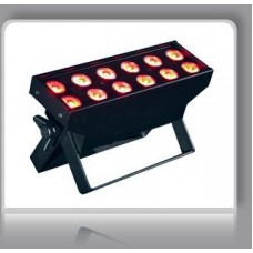 RGBW bar 12 x 10 Watt LEDS in 3 groups (pixels)